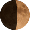 月齢別の月の画像
