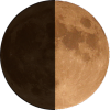 月齢別の月の画像